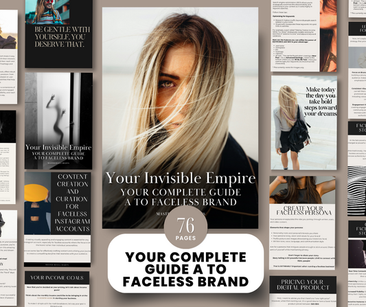 Your Invisible Empire EBOOK | Faceless Marketing